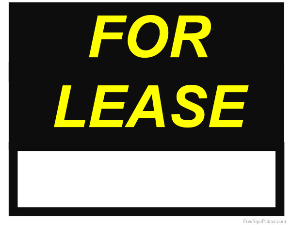 for lease