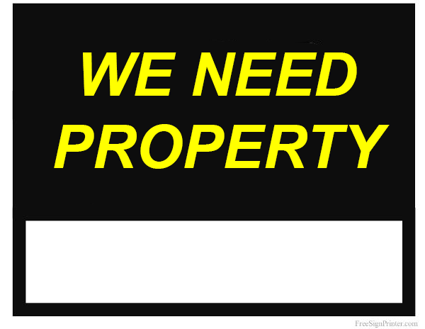 we need property